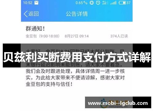 贝兹利买断费用支付方式详解 贝兹利买断费用支付方式详解